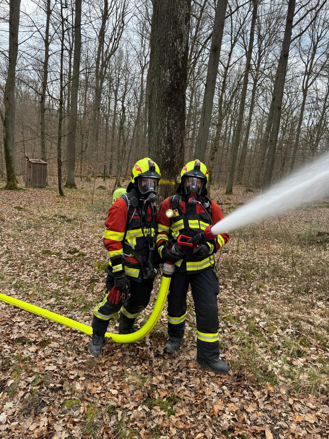 Frühjahreshauptübung der aktiven Wehr Frühjahreshauptübung der aktiven Wehr