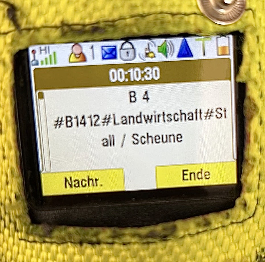 Einsatz – 01.12.2025 – Brand B4 – Ermershausen Einsatz – 01.12.2025 – Brand B4 – Ermershausen